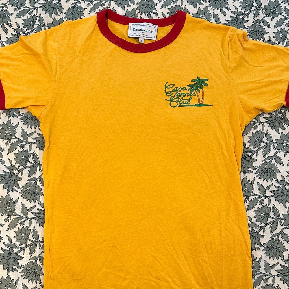 Casablanca tennis club men’s t shirt size XS